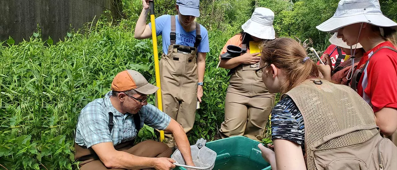 Field Entomology students