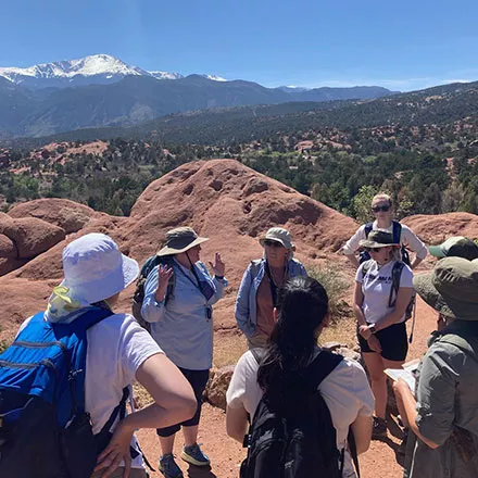 Field Excursion in the Rocky Mountains