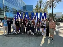 NAMM 2024 group photo