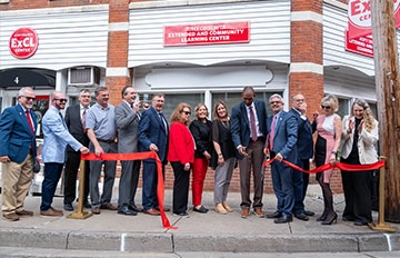 Excl Center Ribbon Cutting