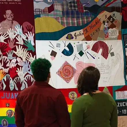 AIDs Quilt Memorial