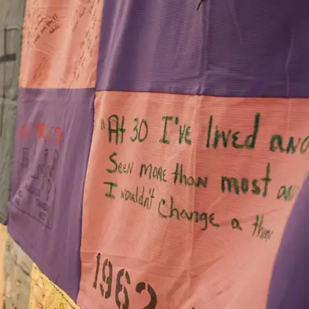 AIDs Quilt Memorial