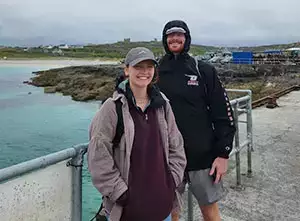 Heaney and Van Dick in Ireland